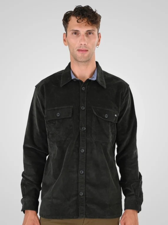 ΠΟΥΚΑΜΙΣΟ ΚΟΤΛΕ overshirt-ΒΑΜΒΑΚΕΡΟ ΥΠΕΡΜΕΓΕΘΟΣ-double-χρωμα ΛΑΔΙ
